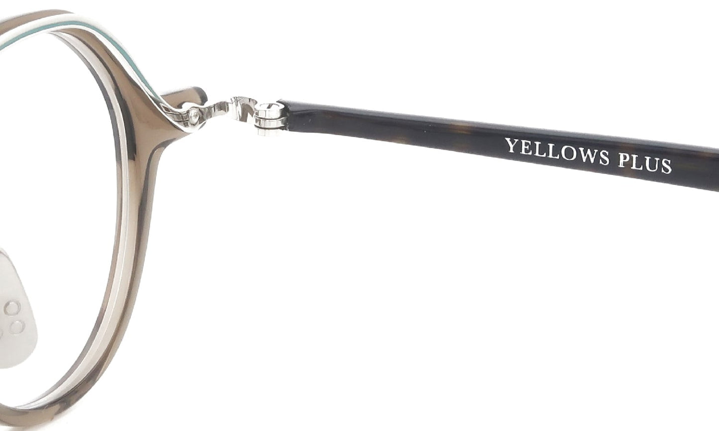 YELLOWS PLUS WINSTON EYEGLASS FRAME Burnt Umber/Silver