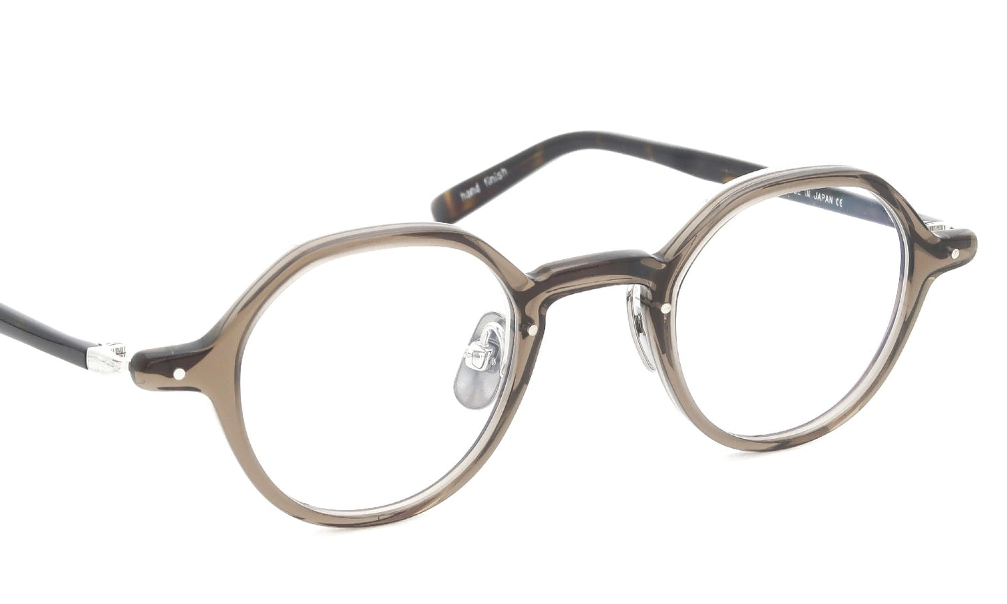 YELLOWS PLUS WINSTON EYEGLASS FRAME Burnt Umber/Silver