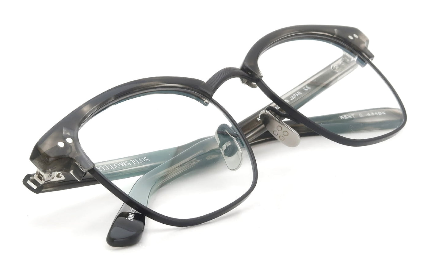 YELLOWS PLUS KENT EYEGLASS FRAME Gray Turtle/Black