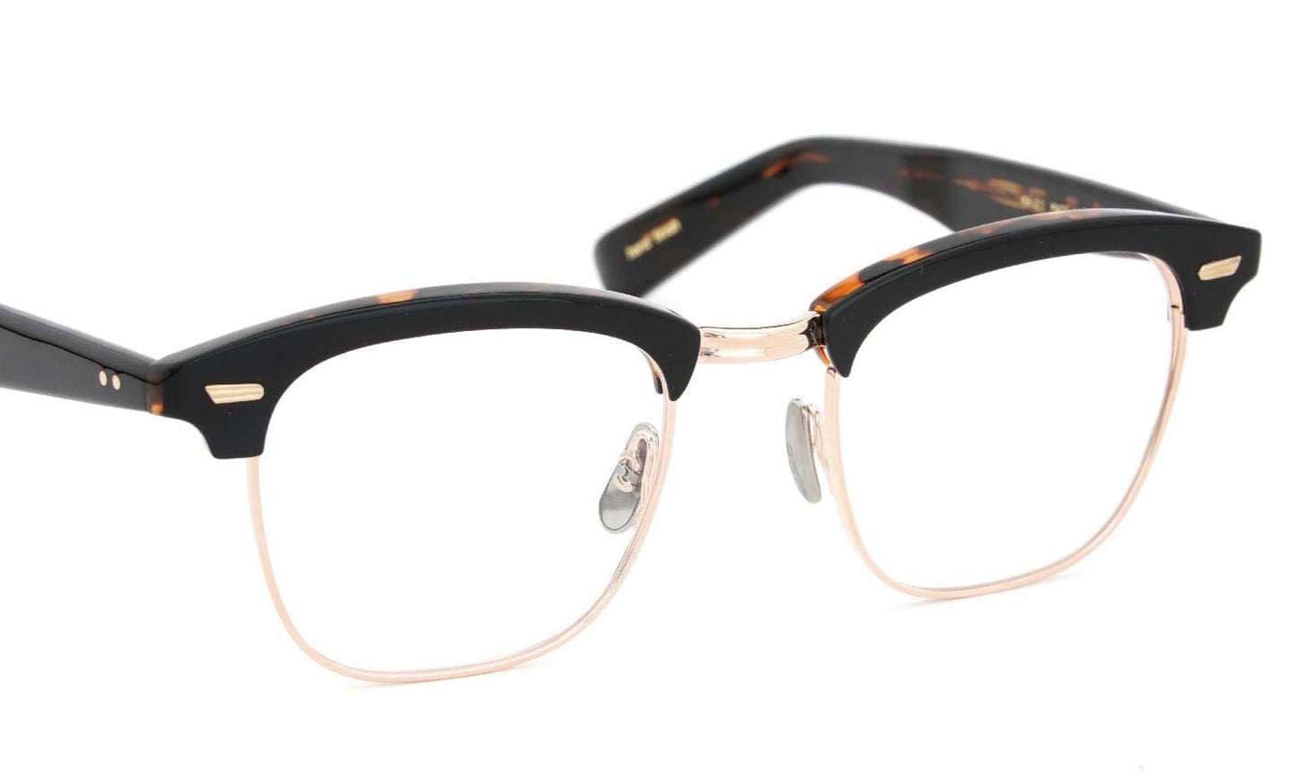 YELLOWS PLUS RAYMOND EYEGLASS FRAME Black Havana/Deep Gold