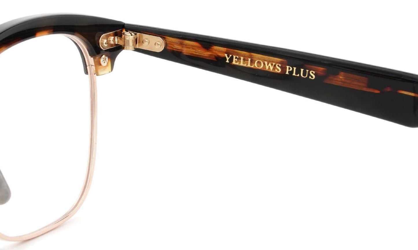 YELLOWS PLUS RAYMOND EYEGLASS FRAME Black Havana/Deep Gold