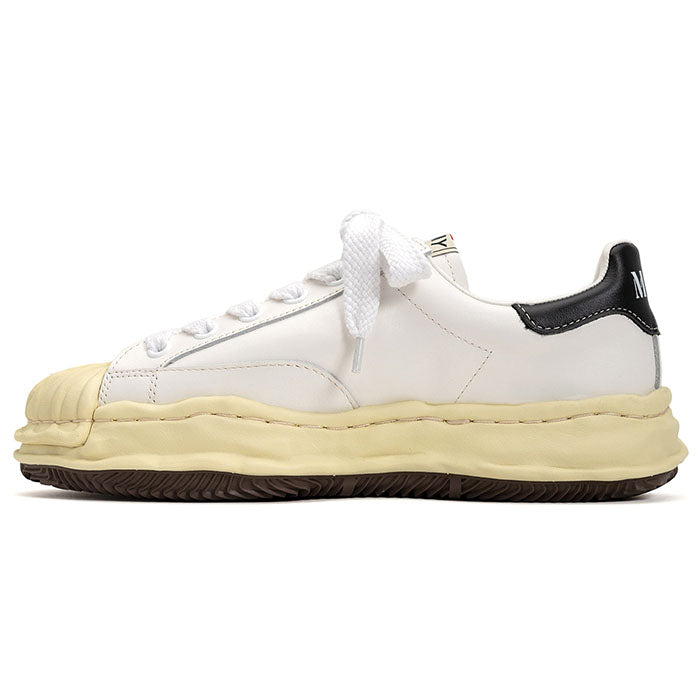 Maison MIHARA YASUHIRO BLAKEY Low Vintage Original Sole Leather Lowtop Sneaker White