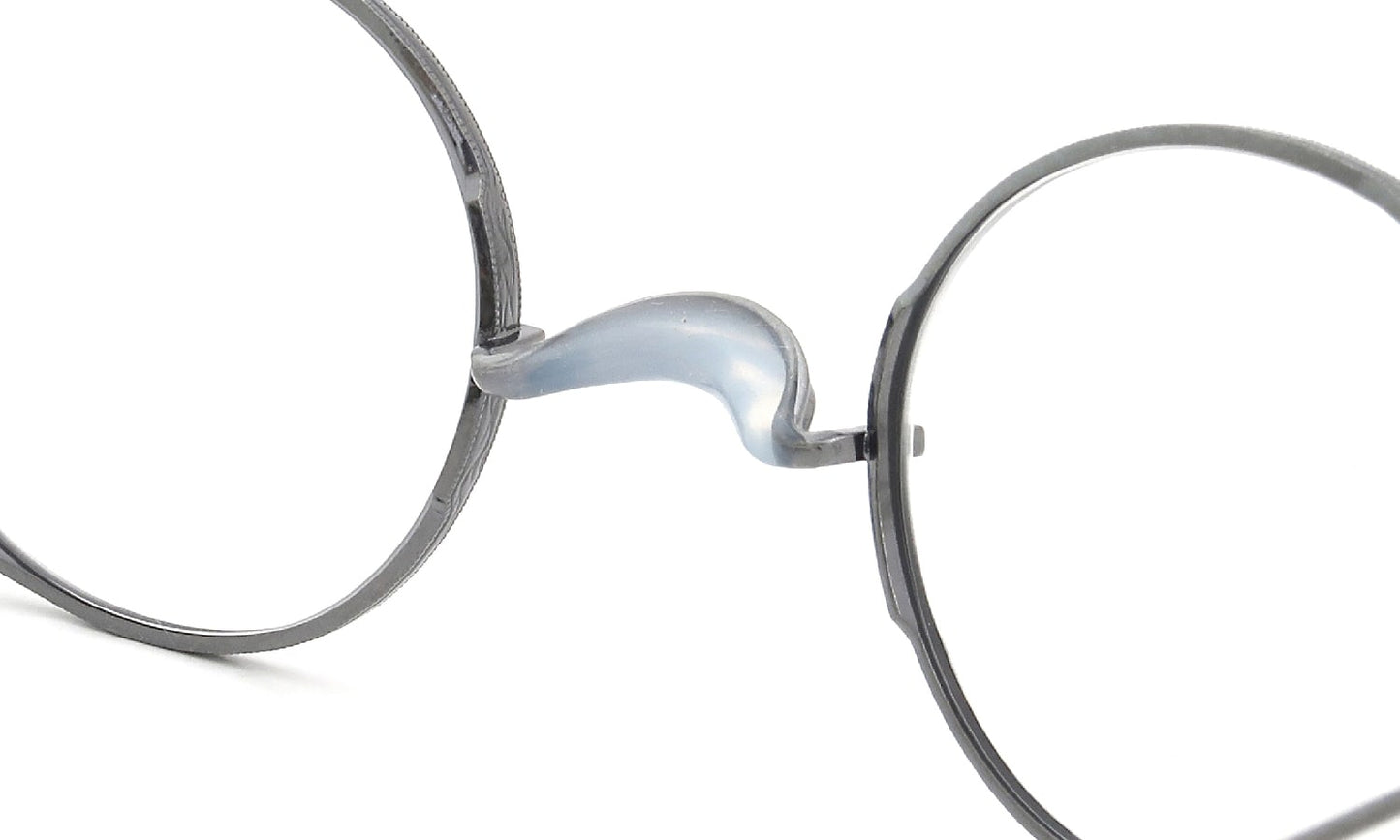 YELLOWS PLUS ALF EYEGLASS FRAME Damage Silver