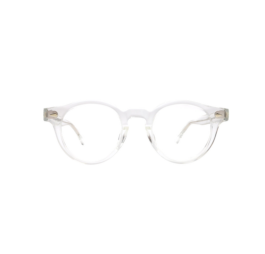 JULIUS TART OPTICAL HAROLD Eyeglass Frame Clear Crystal