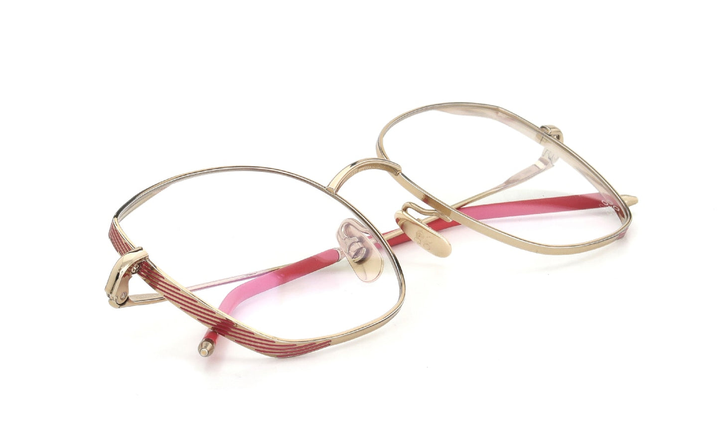 YELLOWS PLUS ZARA EYEGLASS FRAME Gold/Tarazman Red