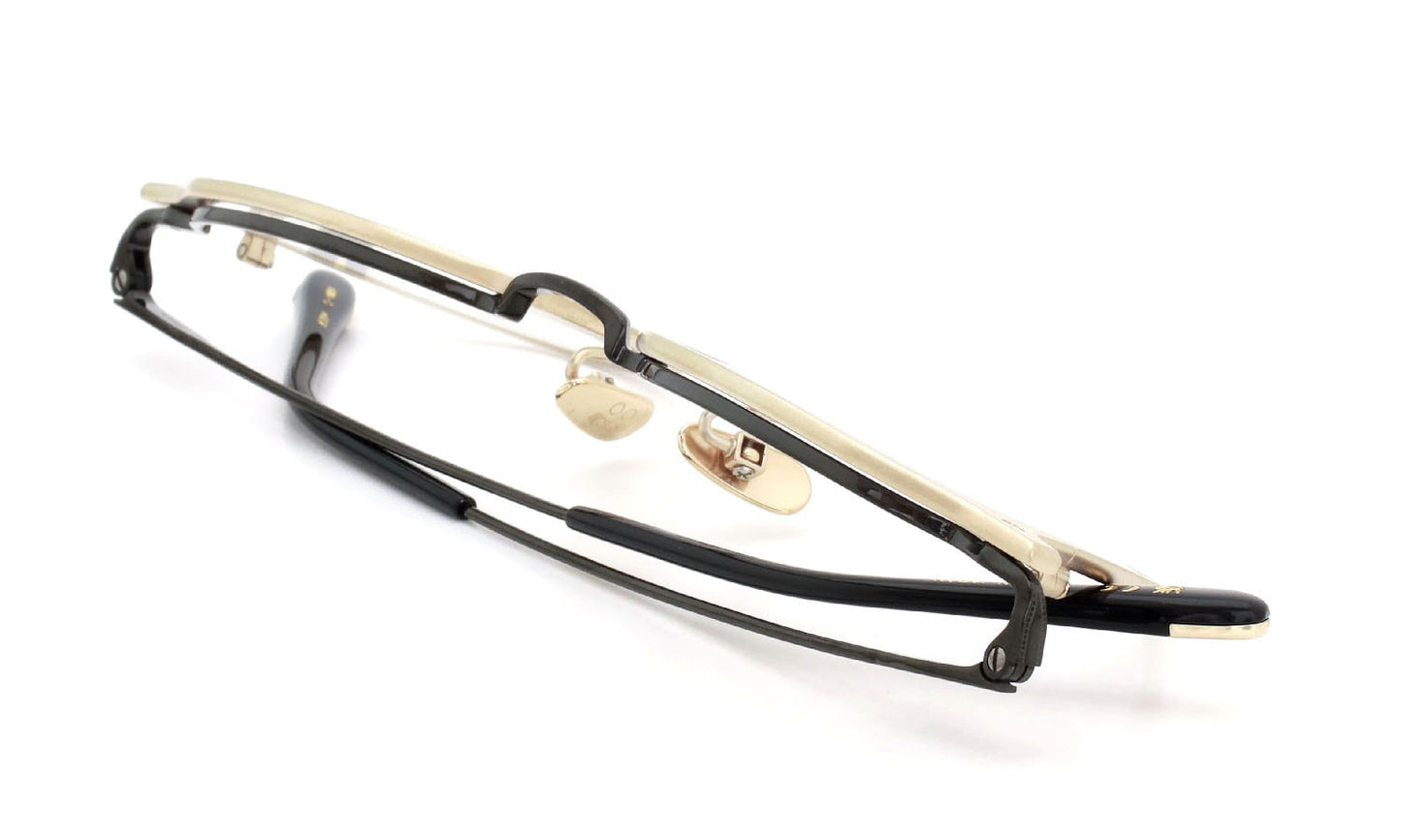 YELLOWS PLUS JOSH EYEGLASS FRAME Matt Gold/Black