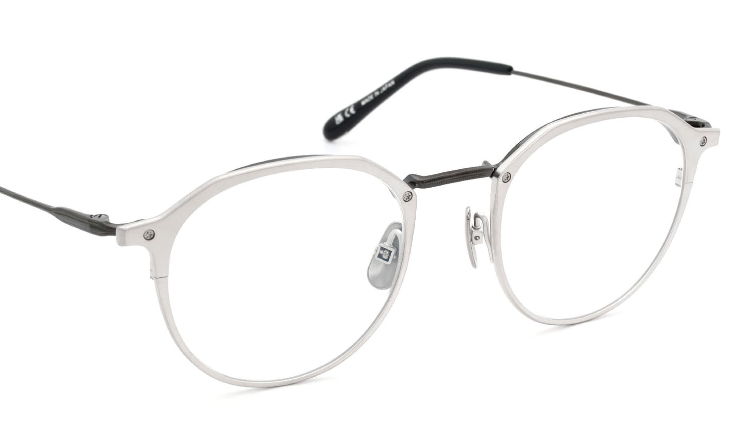 YELLOWS PLUS JOSH EYEGLASS FRAME Matt Silver/Black