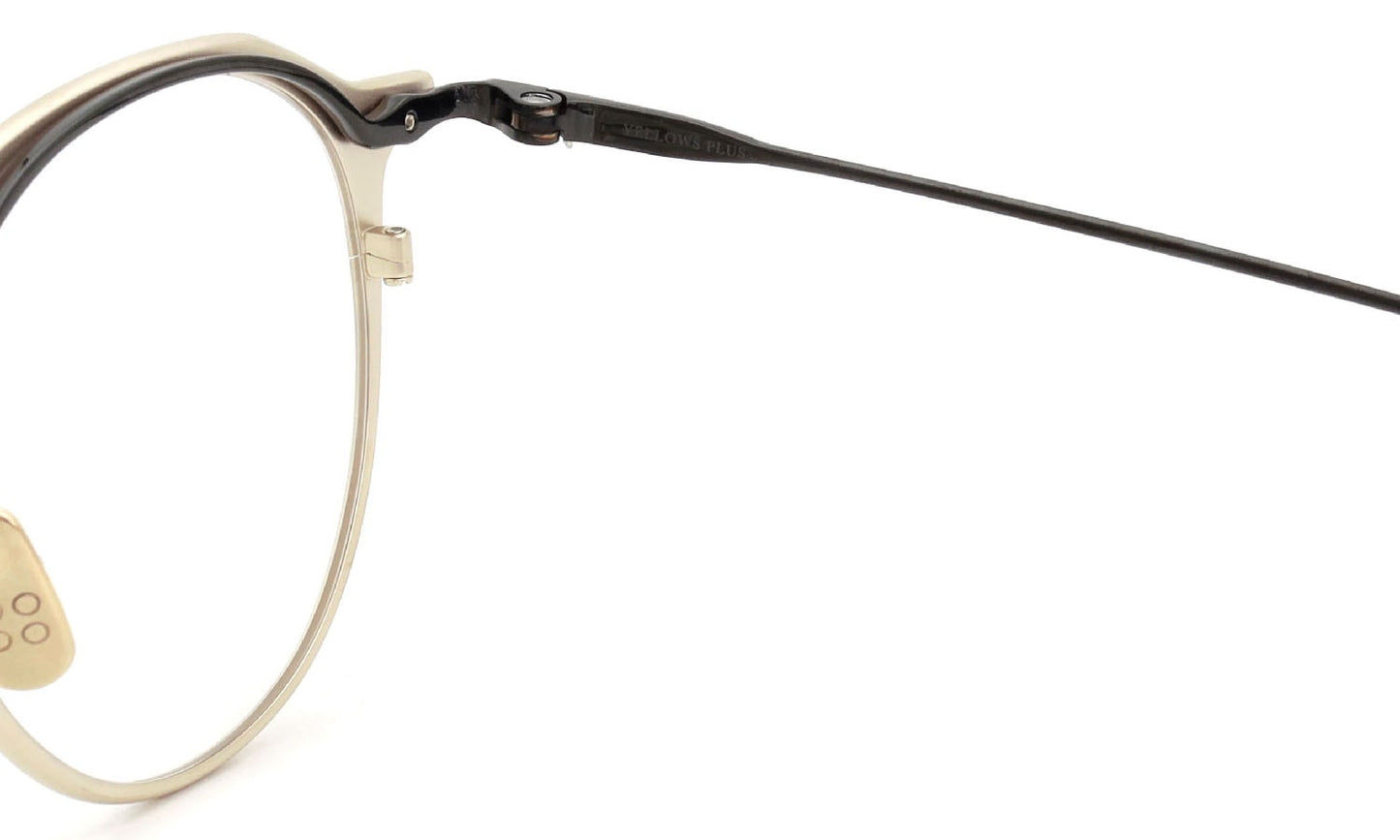 YELLOWS PLUS JOSH EYEGLASS FRAME Matt Gold/Black