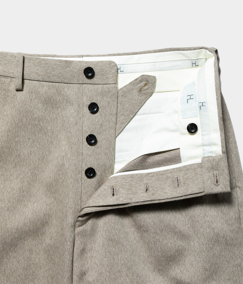 HERILL Cotton twill Chino pants