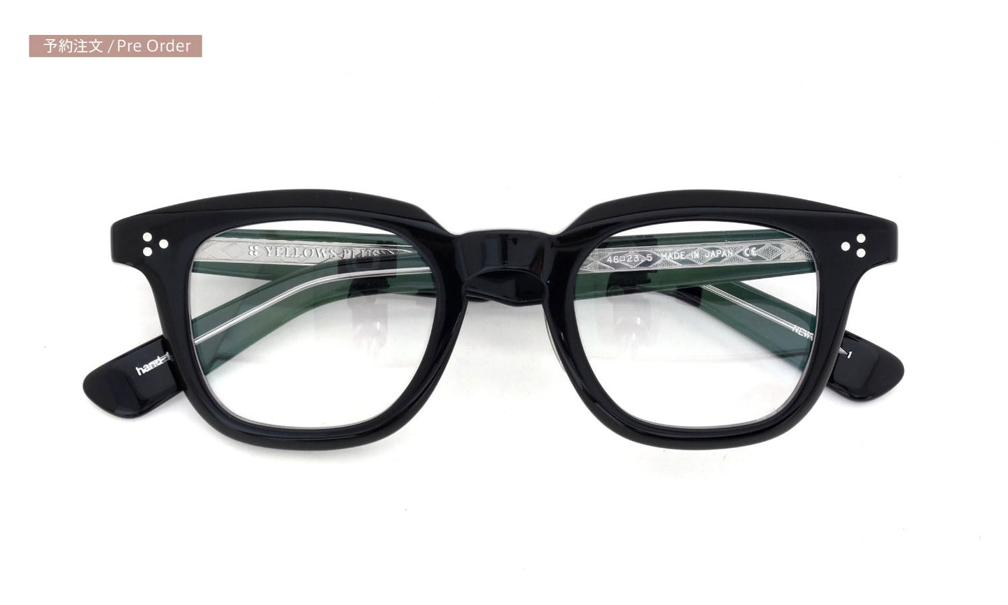 YELLOWS PLUS NEWTON EYEGLASS FRAME Black