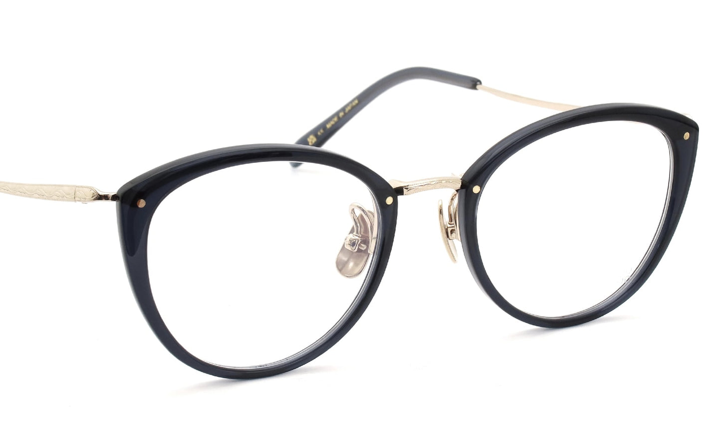 YELLOWS PLUS LORAINE EYEWEAR Mid-night Blue/Gold