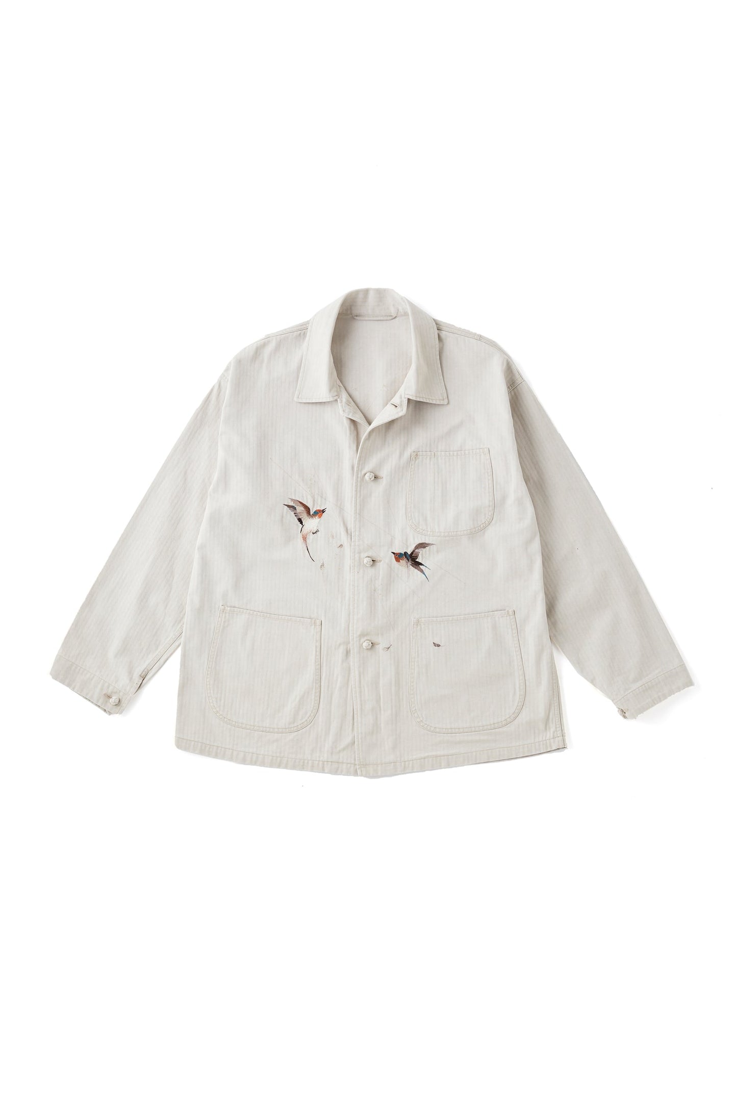 OLD JOE & CO. PATINA HERRINGBONE SOUVENIR JACKET