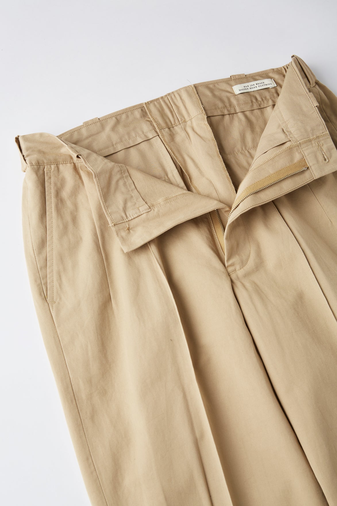 OLD JOE & CO. FRONT TUCK ARMY TROUSER – unexpected store