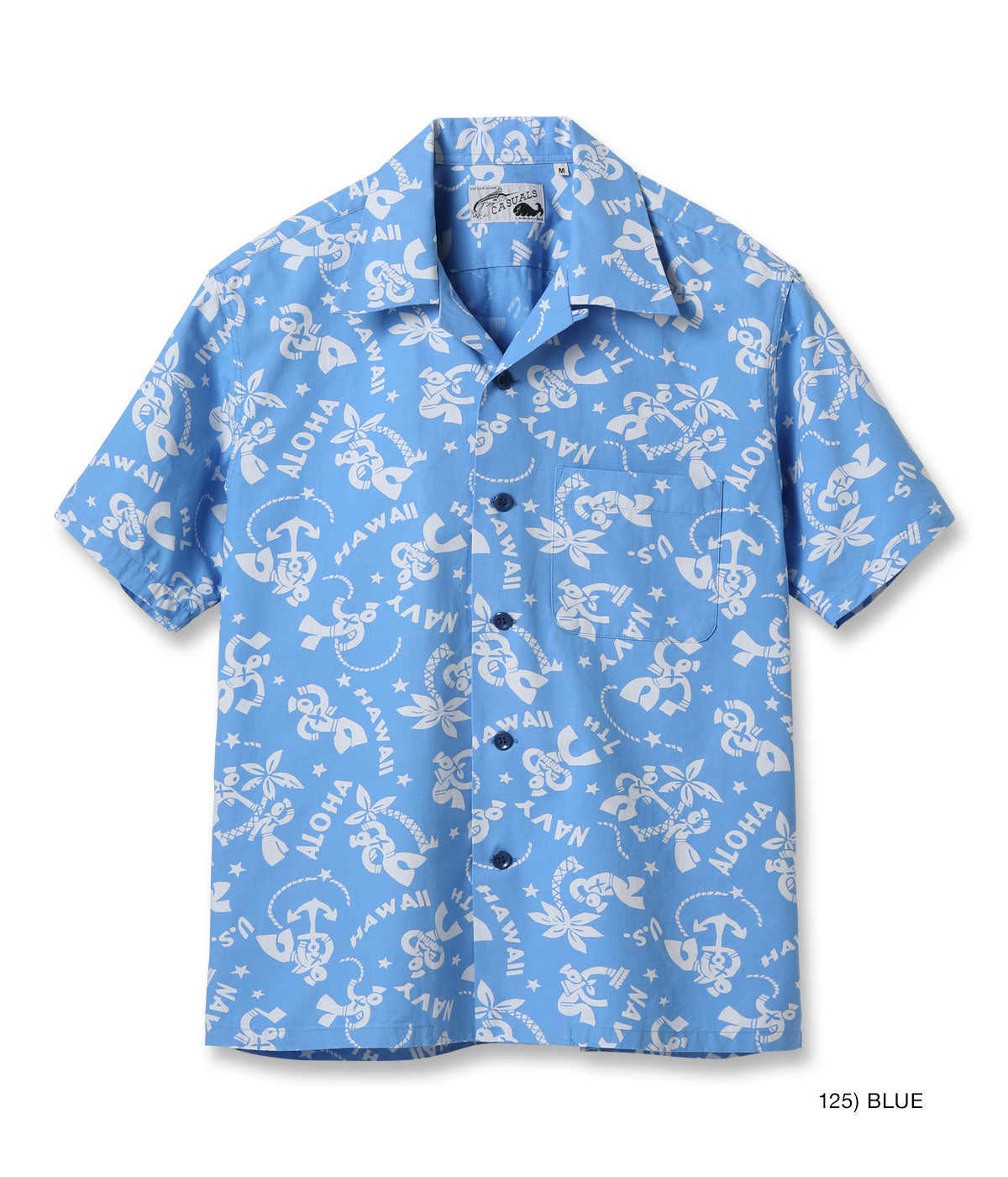 SUN SURF COTTON RIPSTOP OPEN SHIRT “SAILOR MOKU STARS