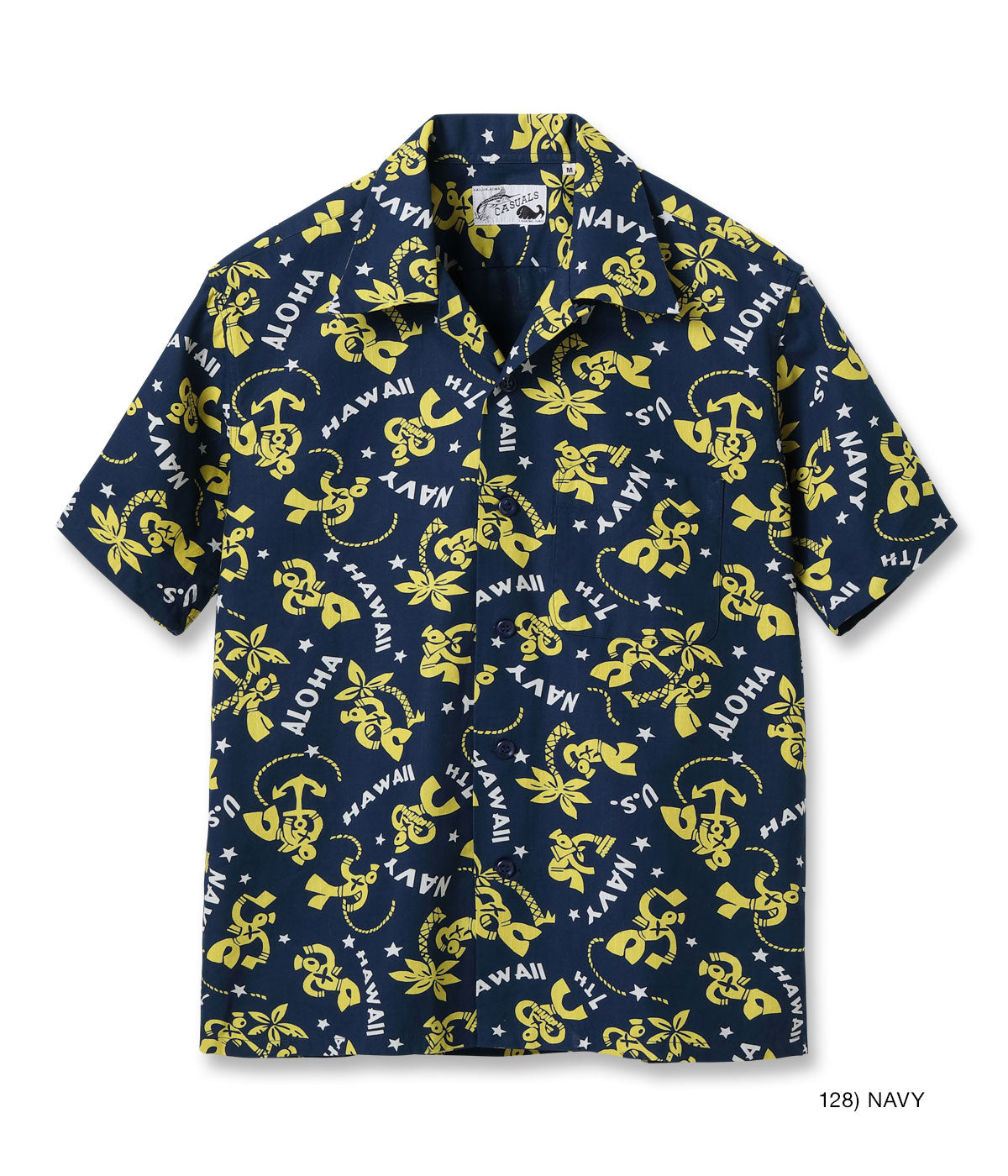 SUN SURF COTTON RIPSTOP OPEN SHIRT “SAILOR MOKU STARS