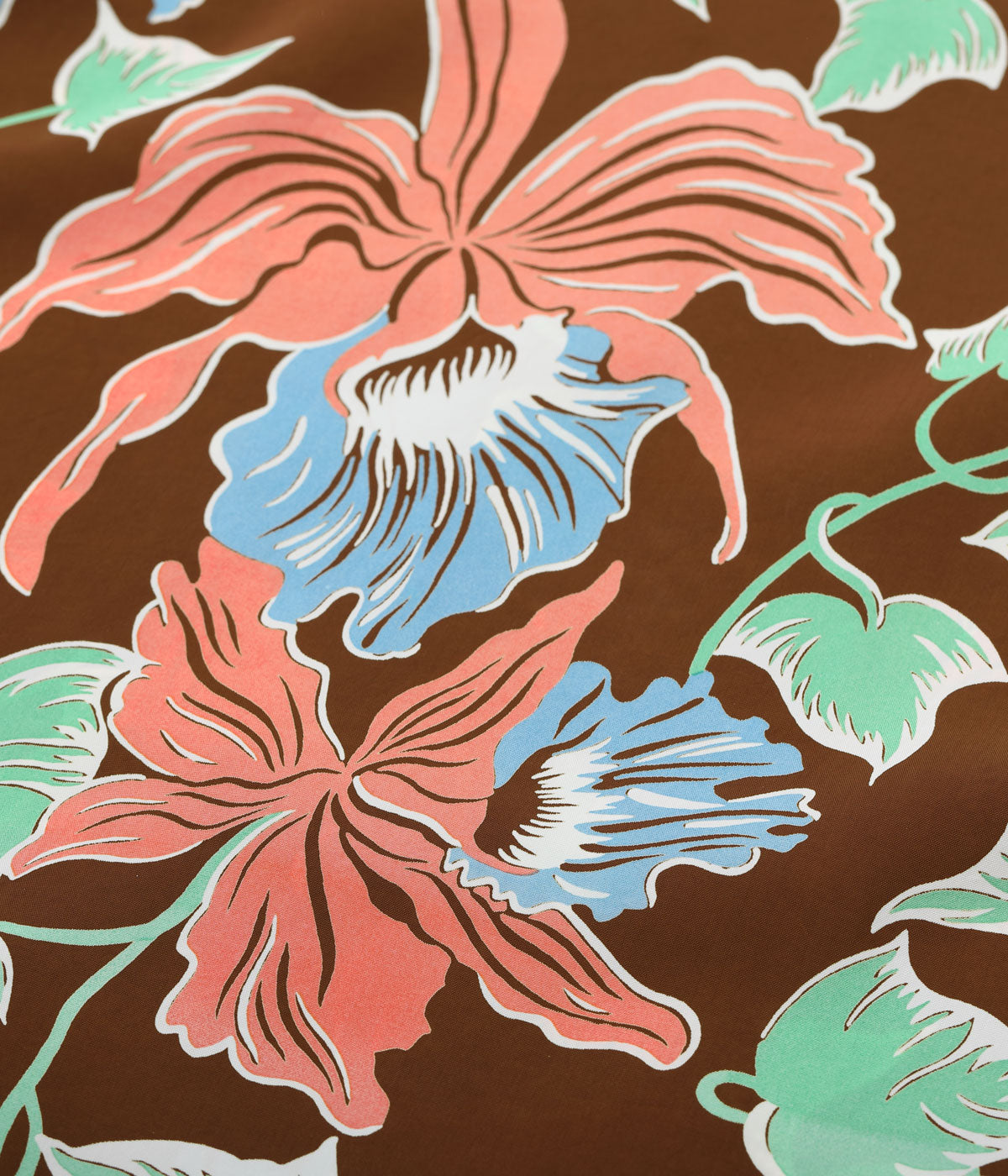 SUN SURF RAYON HAWAIIAN SHIRT “CATTLEYA ORCHID”