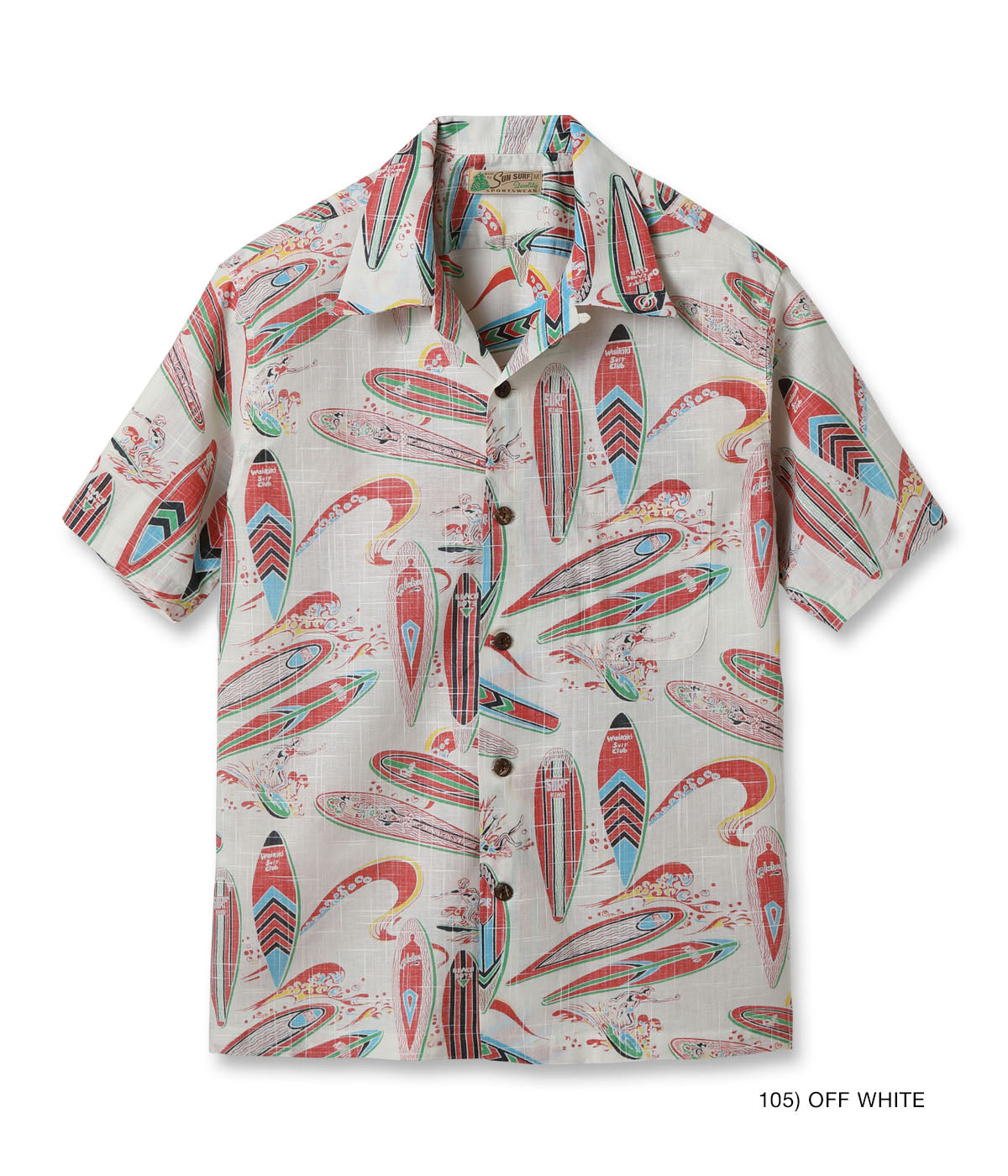 SUN SURF OPEN SHIRT “SURFBOARDS”