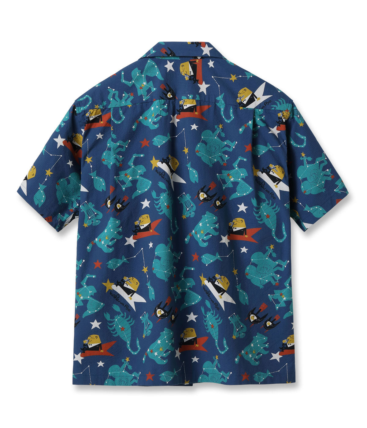 SUN SURF OPEN SHIRT “ZODIAC SIGN” by 柳原良平 with MOOKIE