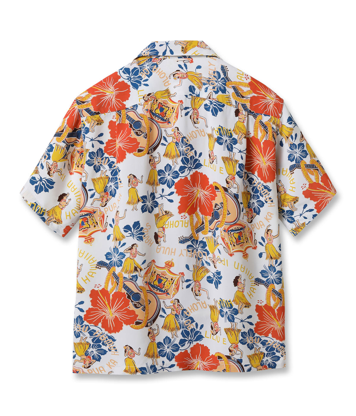 SUN SURF RAYON HAWAIIAN SHIRT “LOVELY HULA HANDS”