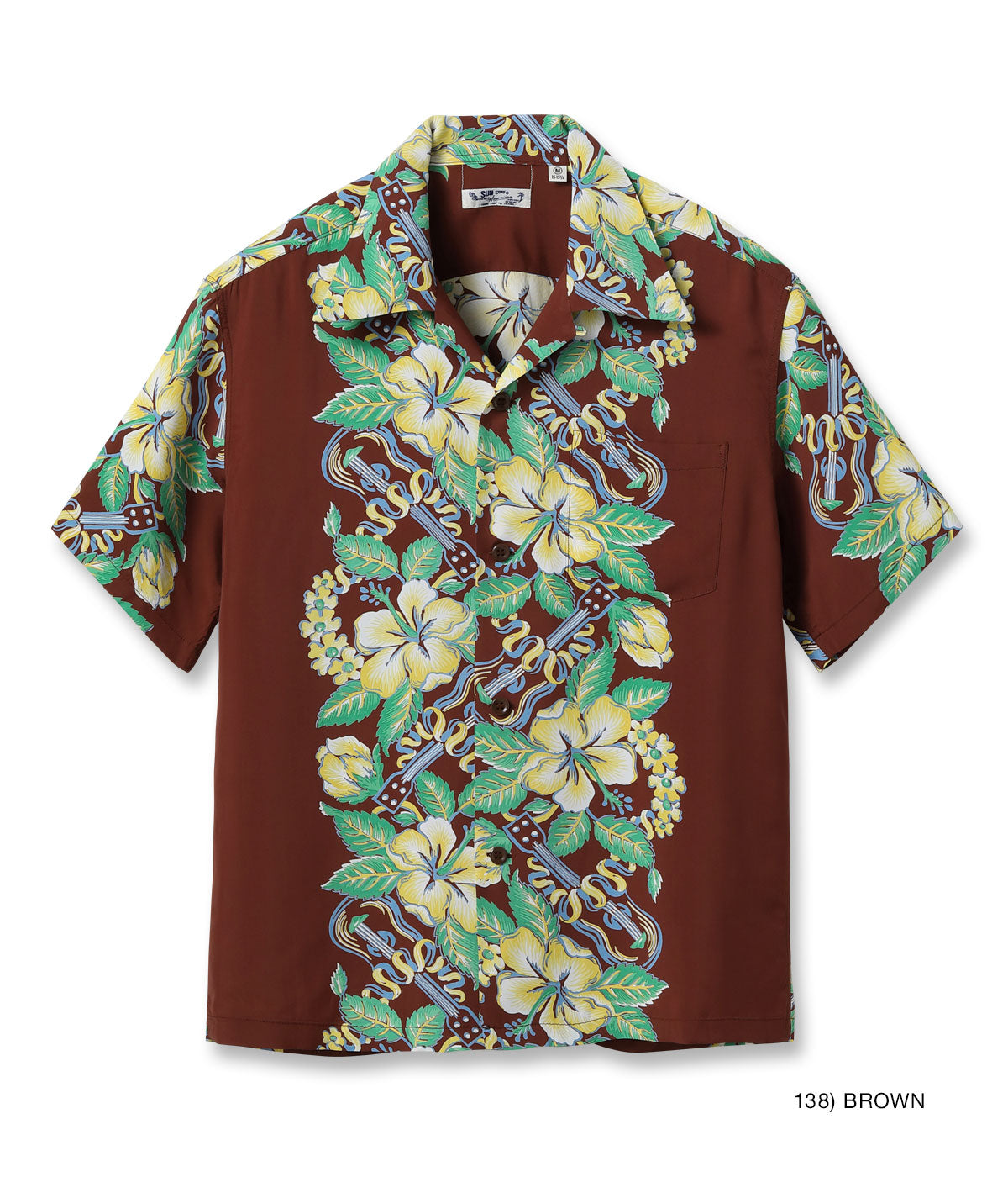 SUN SURF RAYON HAWAIIAN SHIRT “BLESSING GIFT FROM HAWAII”