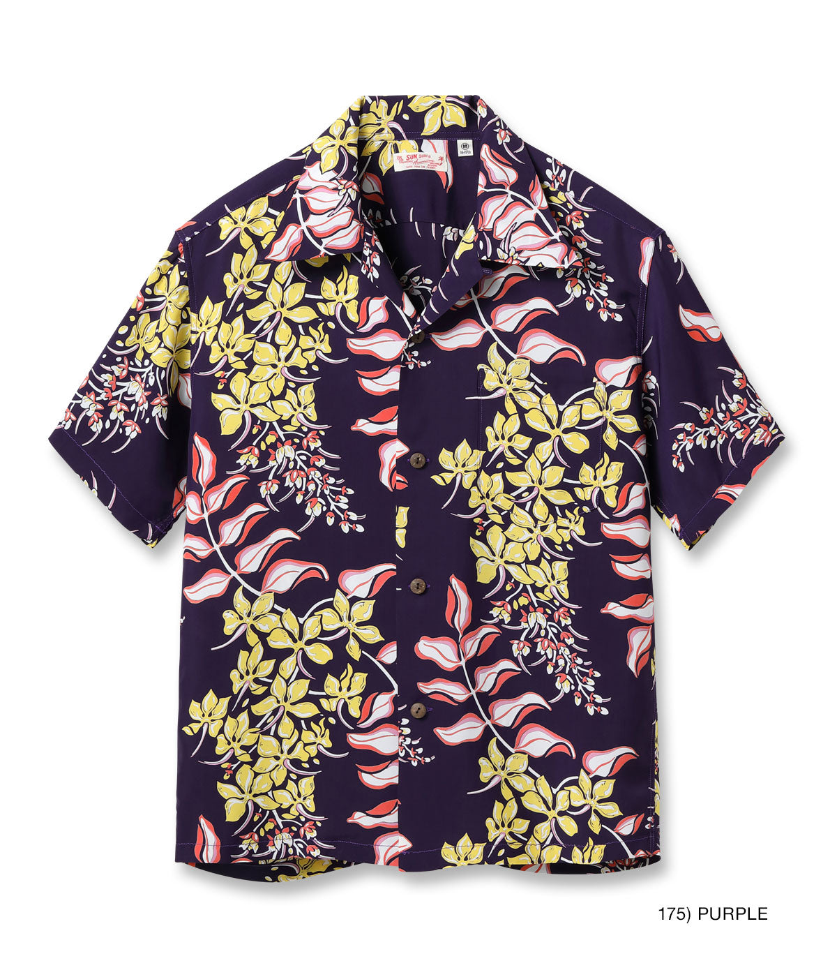 SUN SURF RAYON HAWAIIAN SHIRT “GINGER LILY”