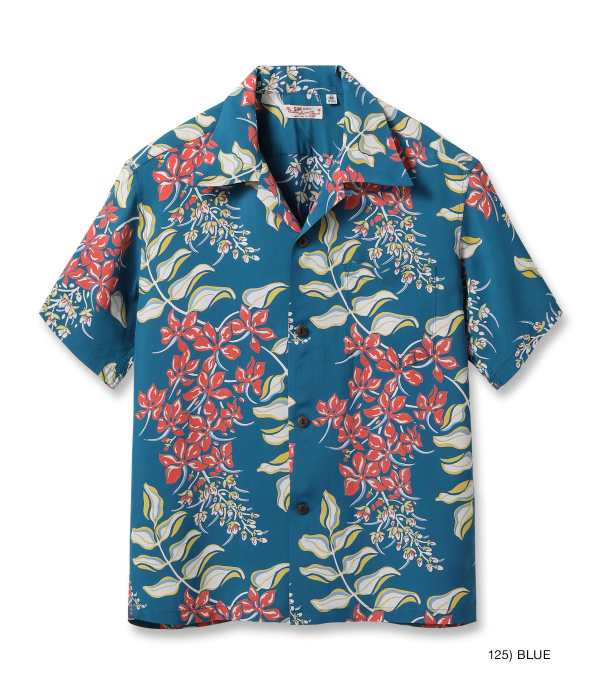 SUN SURF RAYON HAWAIIAN SHIRT “GINGER LILY”