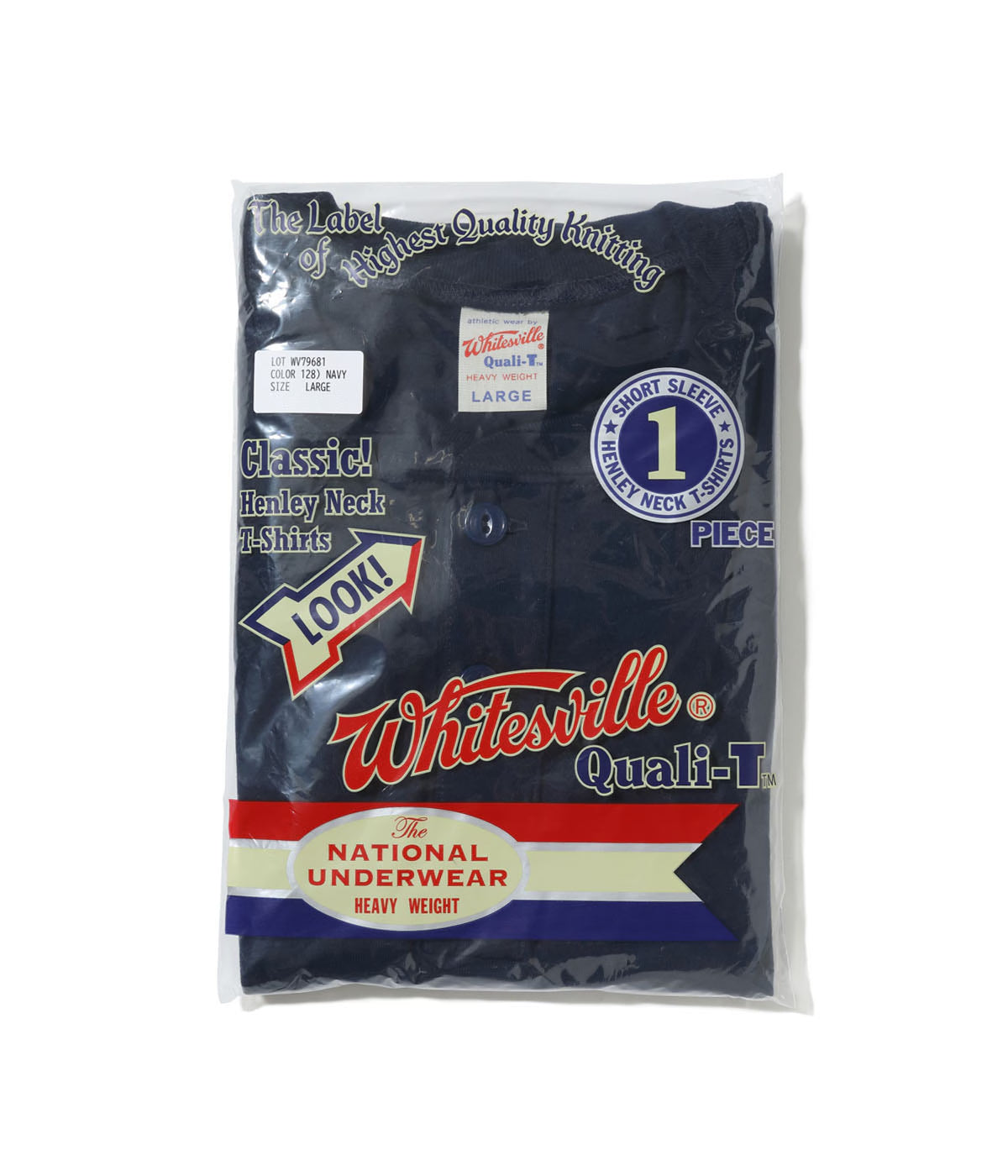WHITESVILLE S/S HENLEY T-SHIRT