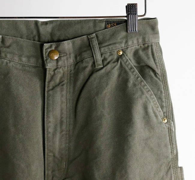 orSlow DAD’S FIT OXFORD PAINTER PANTS Army Green