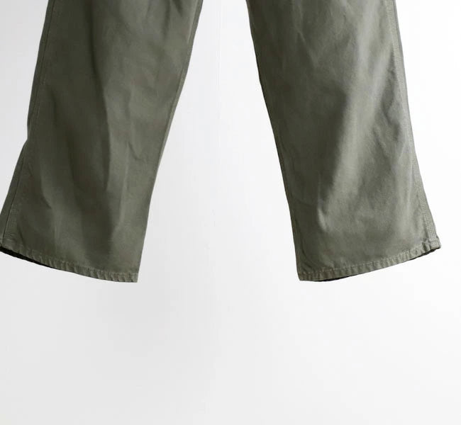orSlow DAD’S FIT OXFORD PAINTER PANTS Army Green