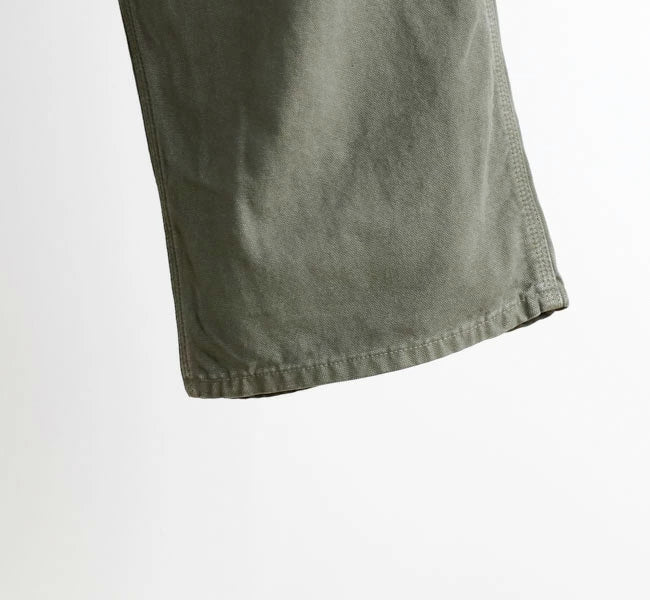 orSlow DAD’S FIT OXFORD PAINTER PANTS Army Green