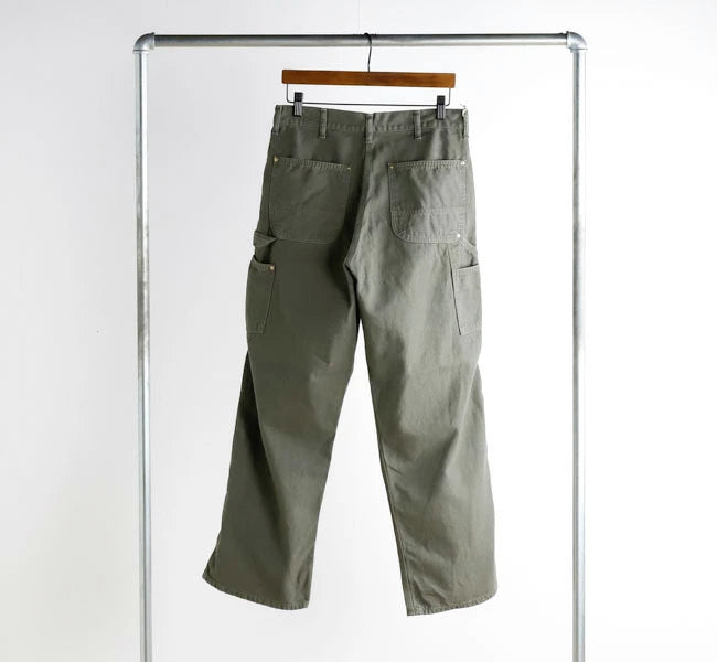 orSlow DAD’S FIT OXFORD PAINTER PANTS Army Green
