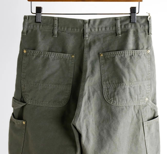 orSlow DAD’S FIT OXFORD PAINTER PANTS Army Green