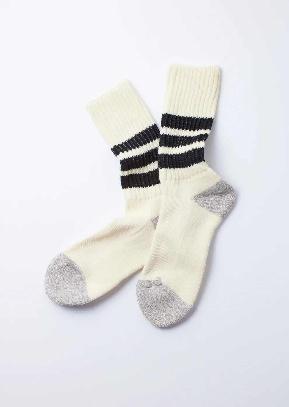 RoToTo COARSE RIBBED OLDSCHOOL CREW SOCKS