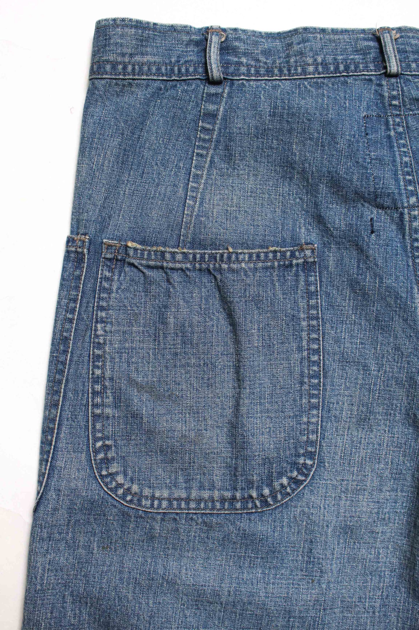 BOW WOW USN M44 DUNGAREE TROUSERS SIDE SEAMLESS