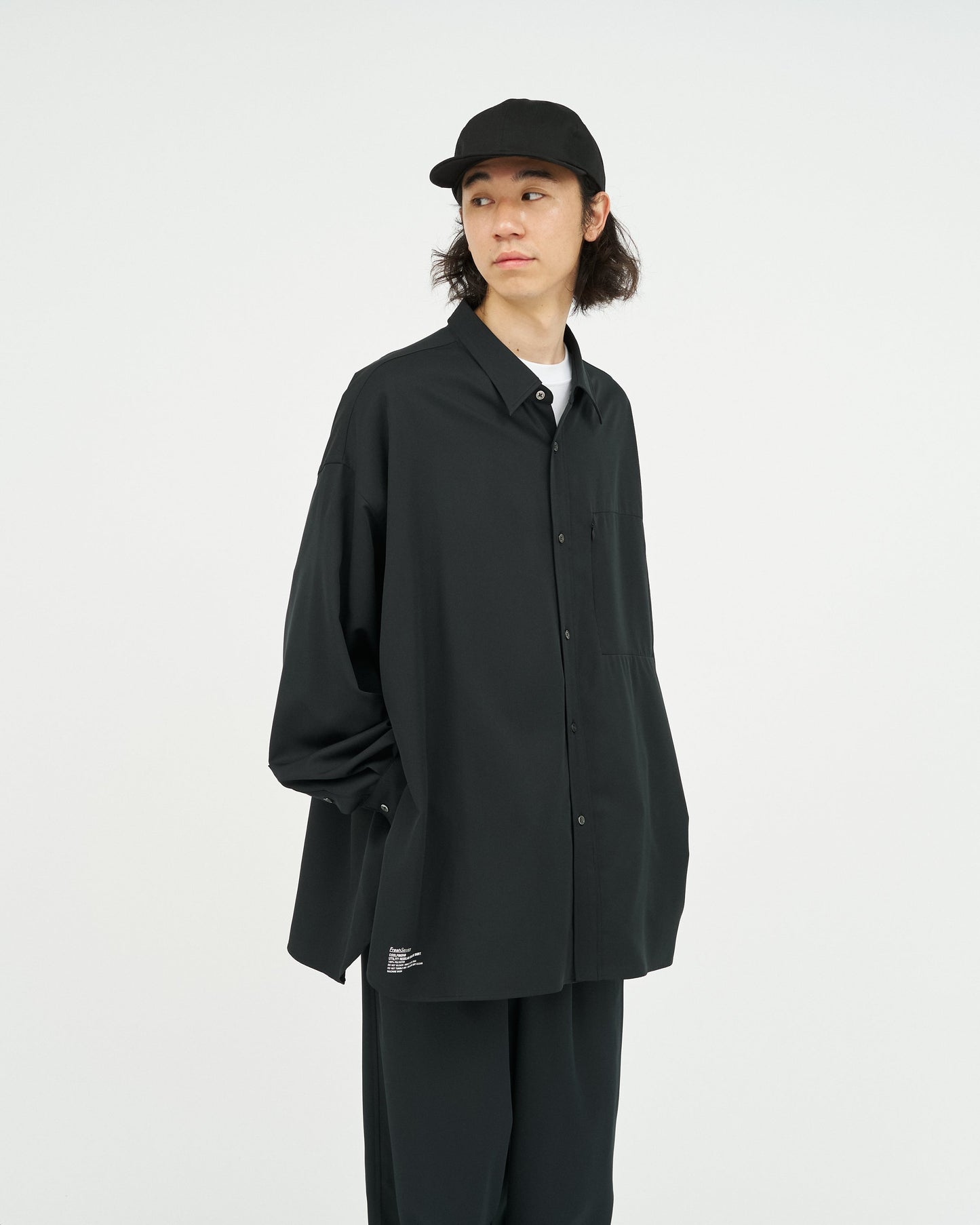 FreshService COOLFIBER UTILITY REGULAR COLLAR SHIRT