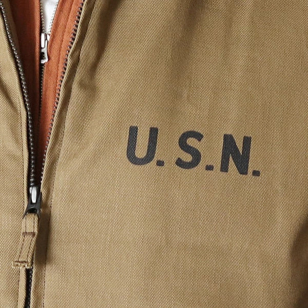 FREEWHEELERS USN GROUND CREW JACKET "Construction Battalion"