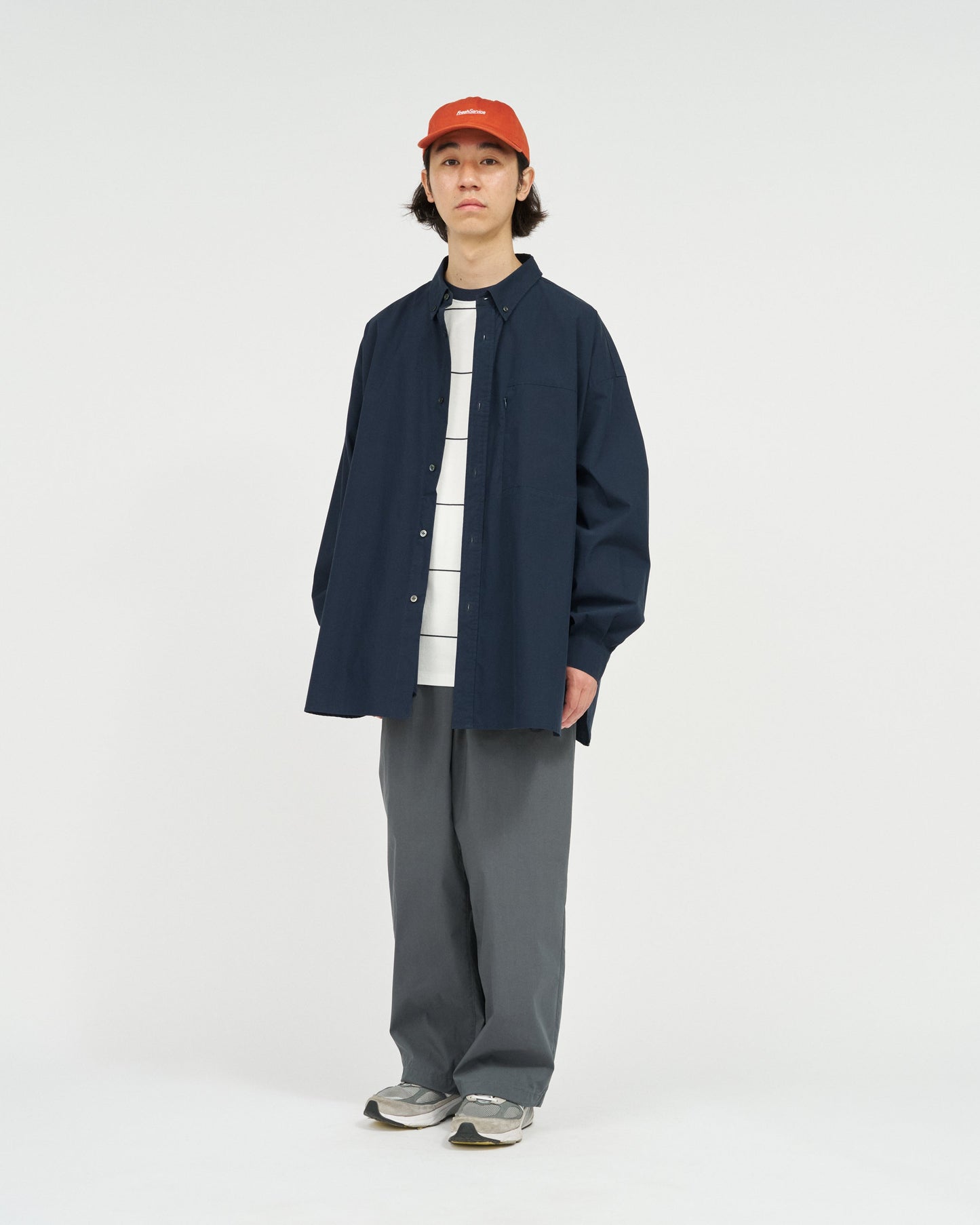 FreshService SOLOTEX® TYPEWRITER UTILITY L/S B.D SHIRT