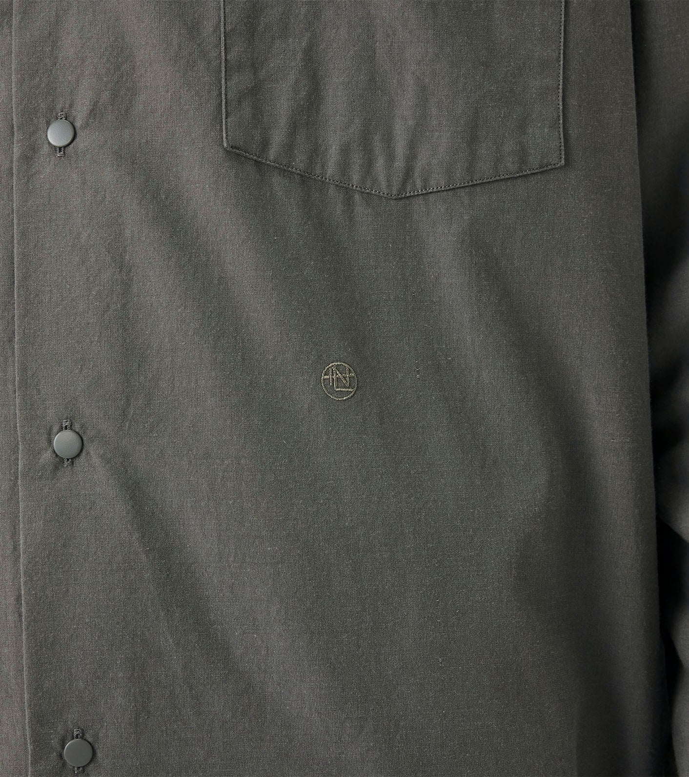 nanamica Band Collar Wind Shirt