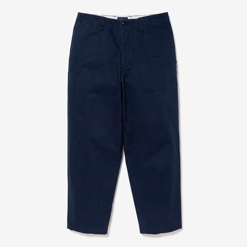 DESCENDANT CLASP TWILL TROUSERS – unexpected store