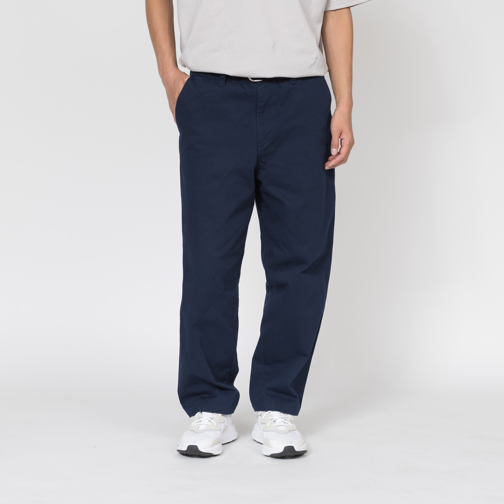 Buy HERE&NOW Men Solid Slim Fit Mid Rise Regular Trousers - Trousers for  Men 22050542 | Myntra