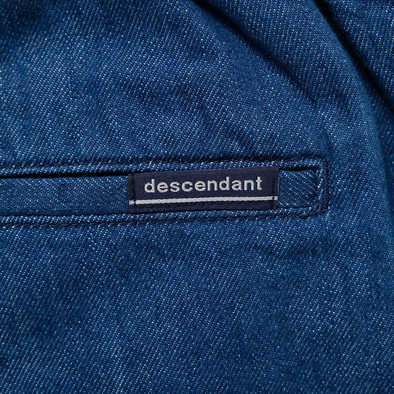 DESCENDANT CLASP DENIM TROUSERS