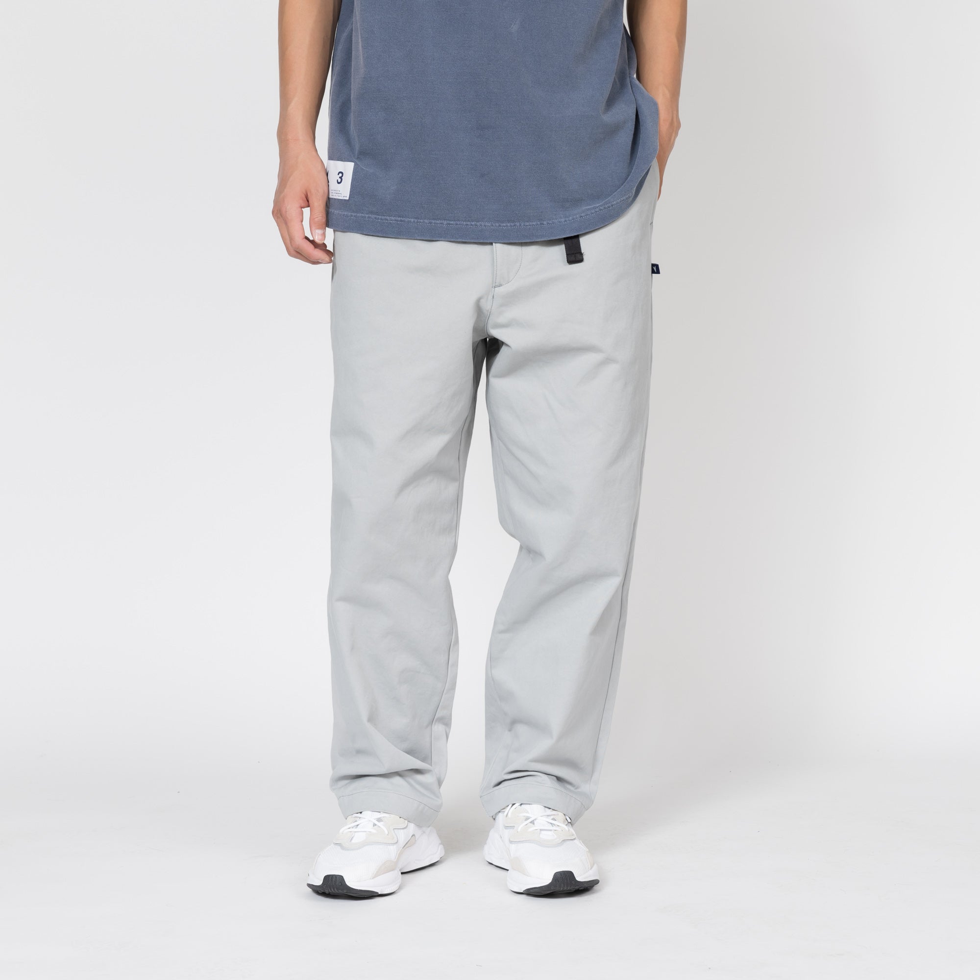 DESCENDANT CLASP TWILL TROUSERS – unexpected store