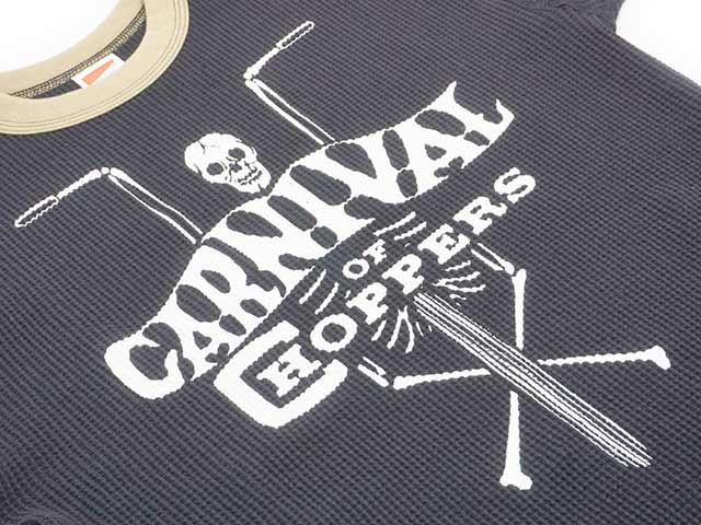 FREEWHEELERS Crew Neck Thermal L/S Shirts”CARNIVAL OF CHOPPERS”