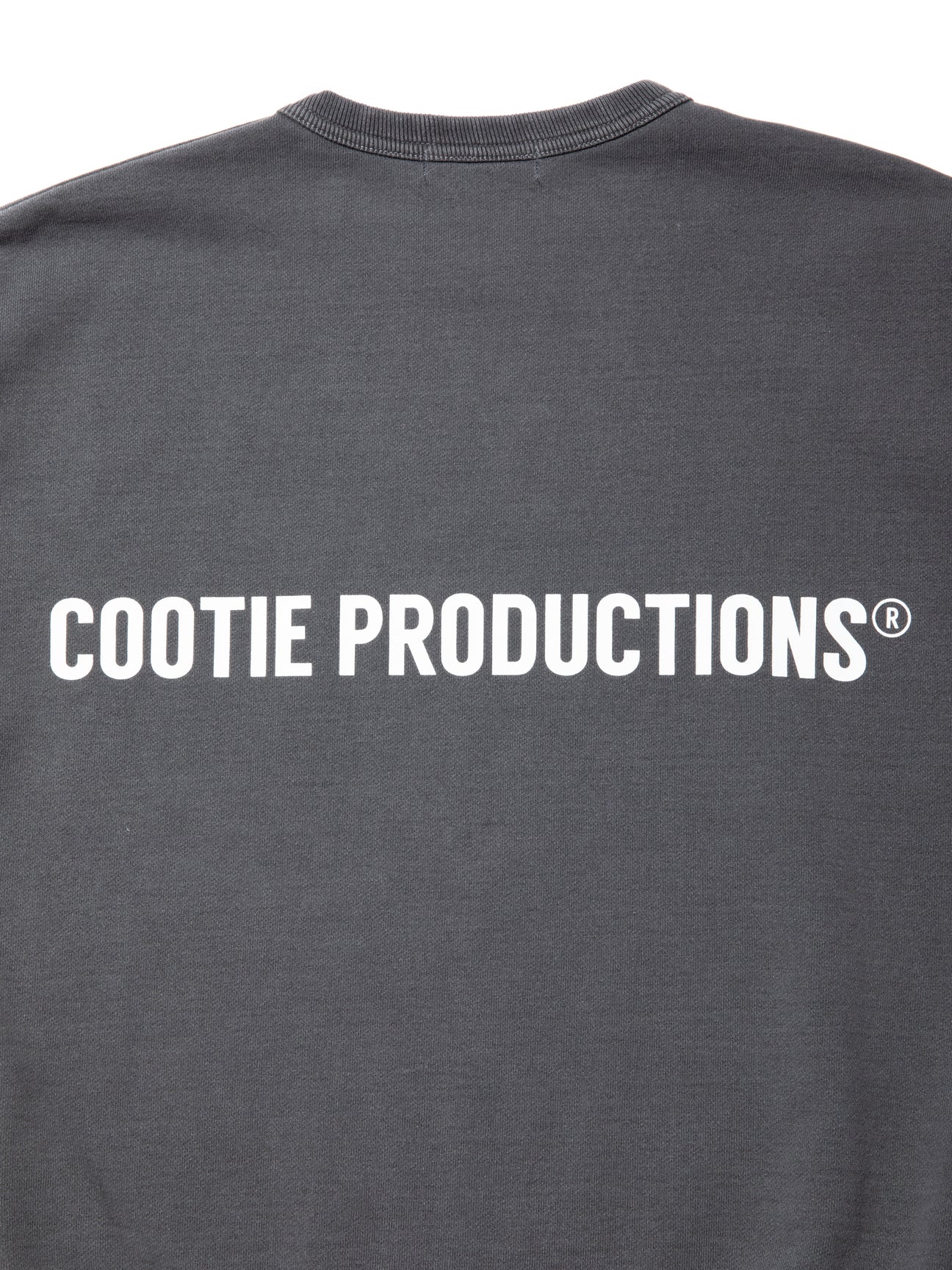COOTIE PRODUCTIONS PIGMENT DYED OPEN END YARN SWEAT CREW
