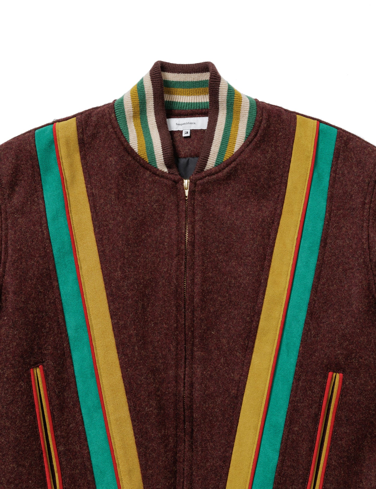 Sasquatchfabrix. STADIUM JACKET “RASTA"