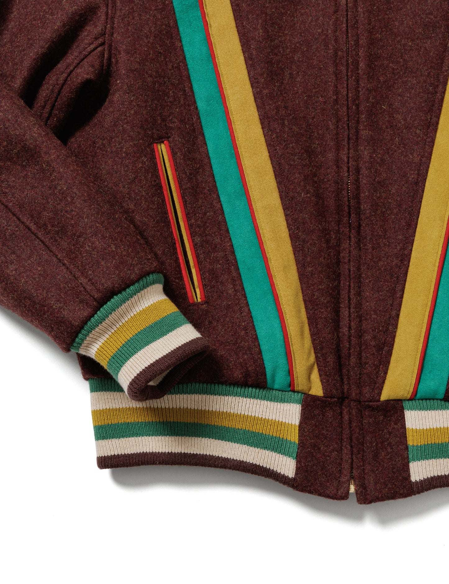 Sasquatchfabrix. STADIUM JACKET “RASTA"