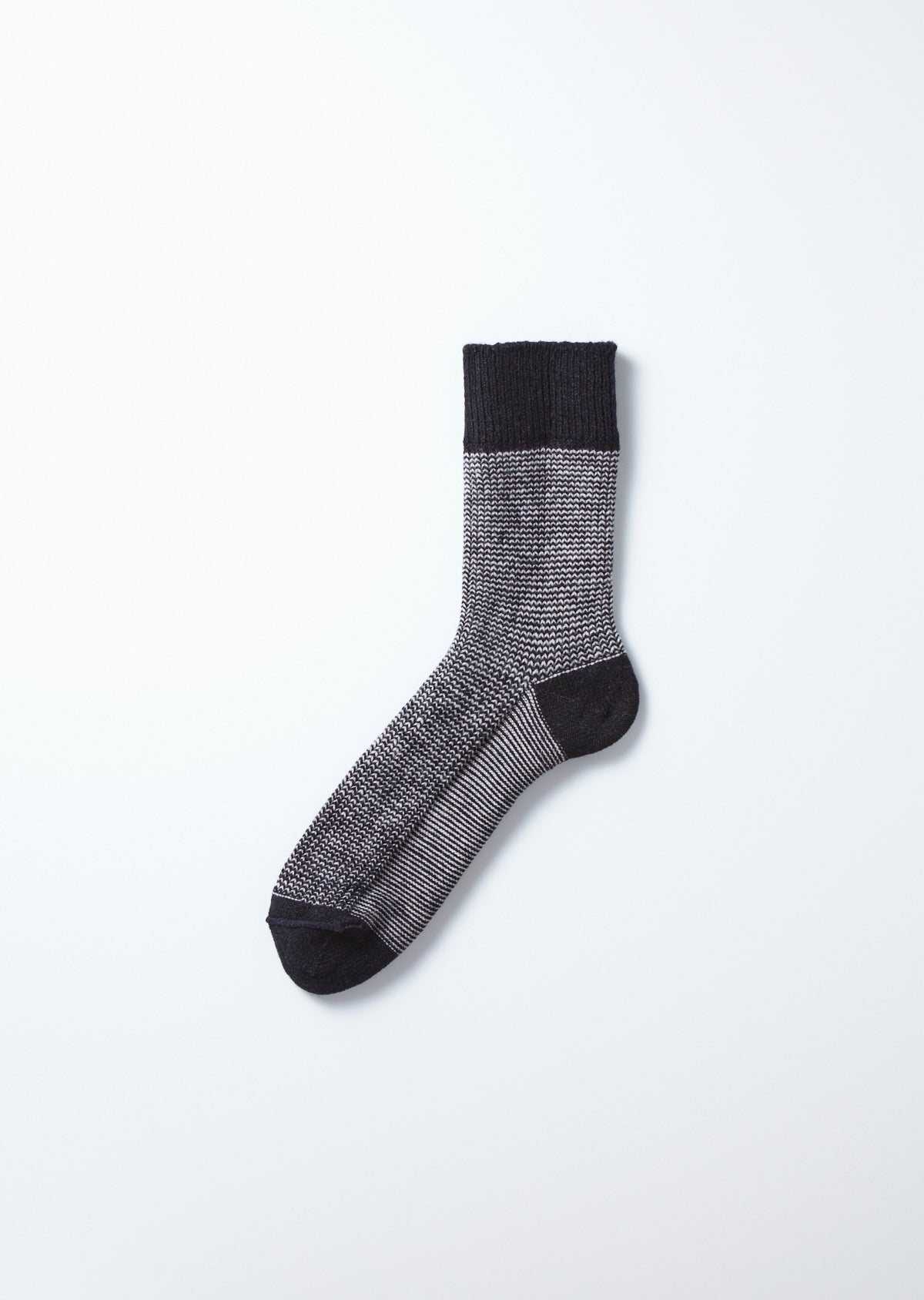 RoToTo RECYCLE COTTON / WOOL DAILY 3 PACK SOCKS