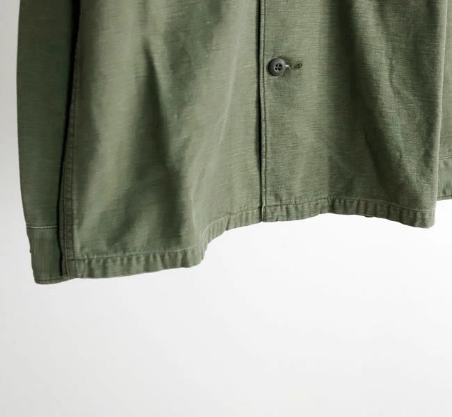 orSlow US ARMY FATIGUE SHIRT GREEN USED