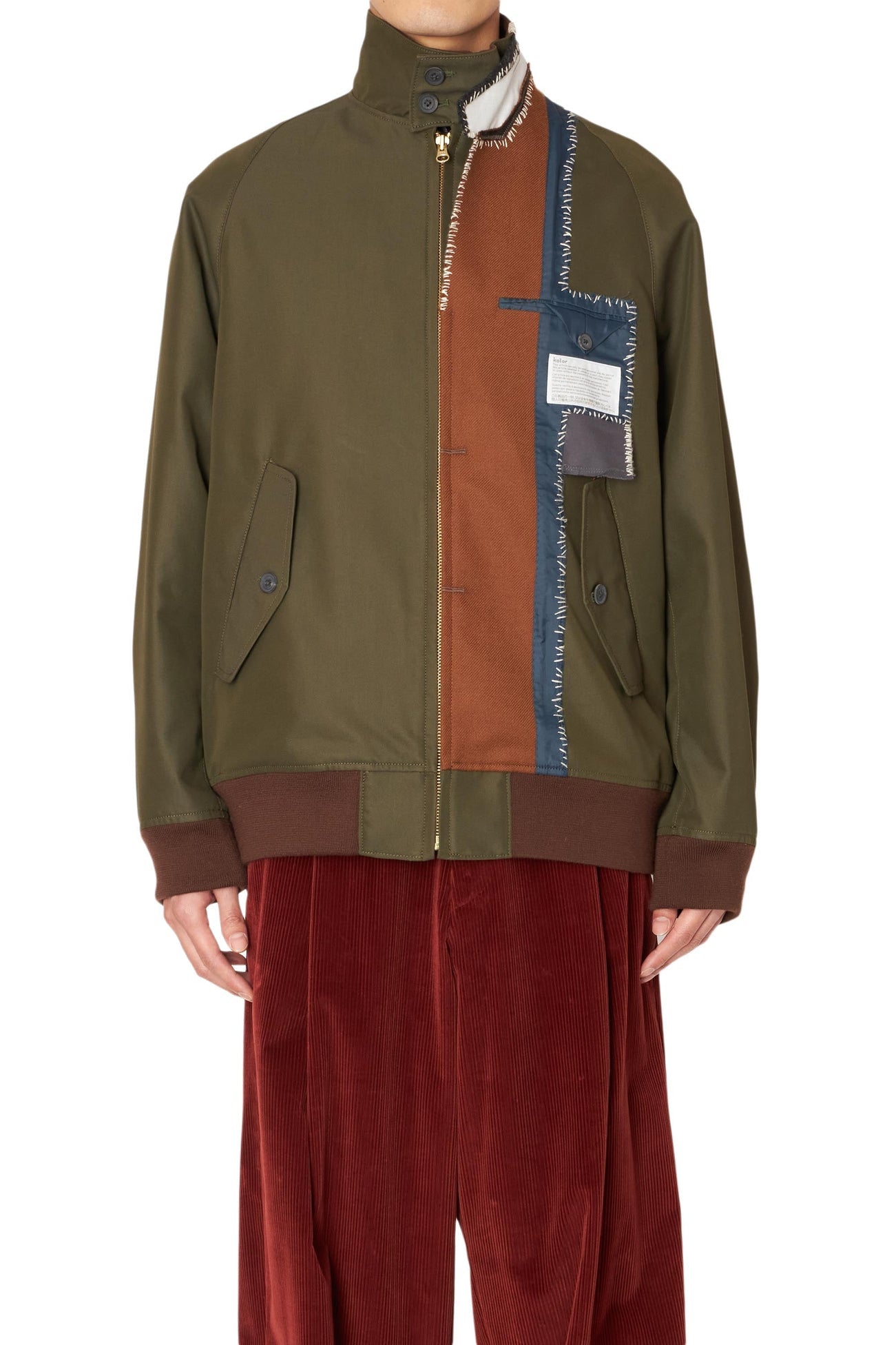 kolor Patchwork Blouson