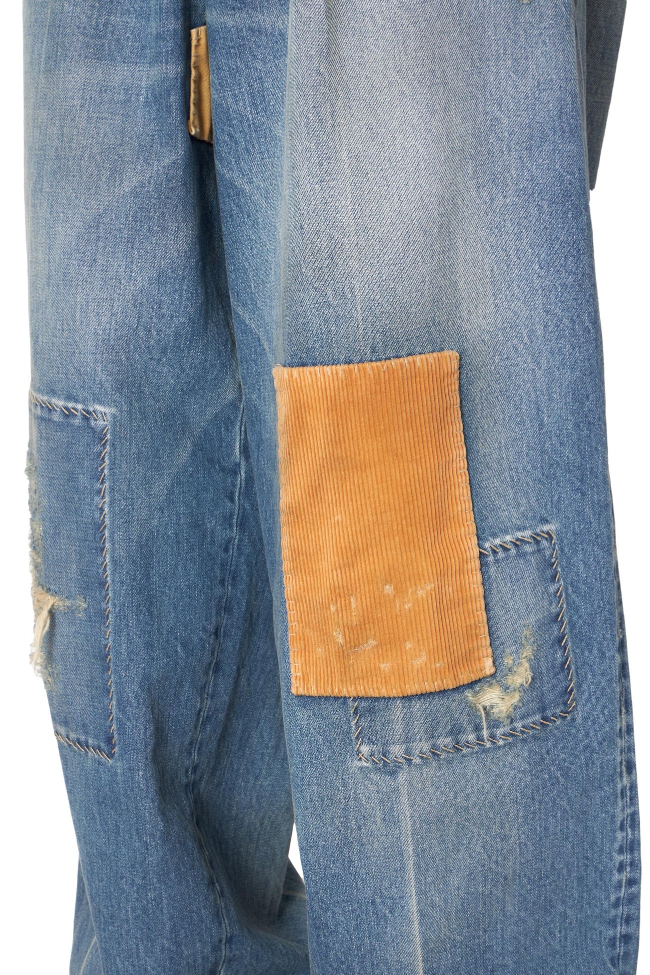 kolor Patchwork Denim Pants